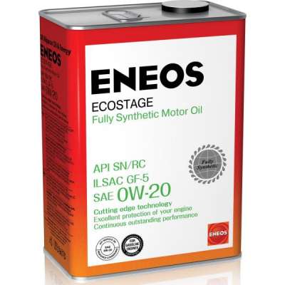 Масло моторное ENEOS Ecostage SN Синтетика 0W20