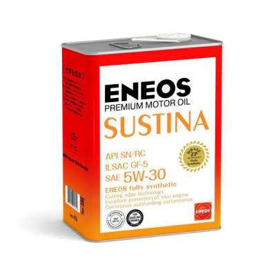 Масло моторное ENEOS SUSTINA SN Синтетика 5W-30