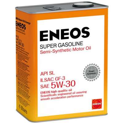 Масло моторное ENEOS Super Gasoline SL псинт 5W30 4л