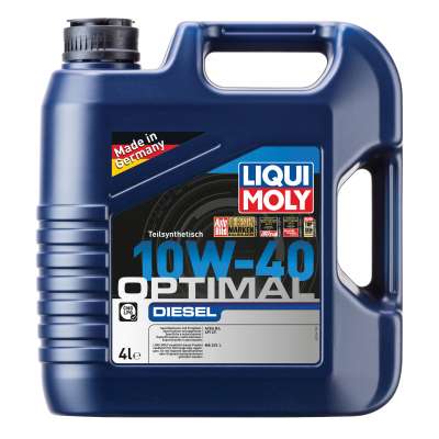 Полусинтетическое моторное масло Liqui Moly Optimal Diesel 10W-40 4л