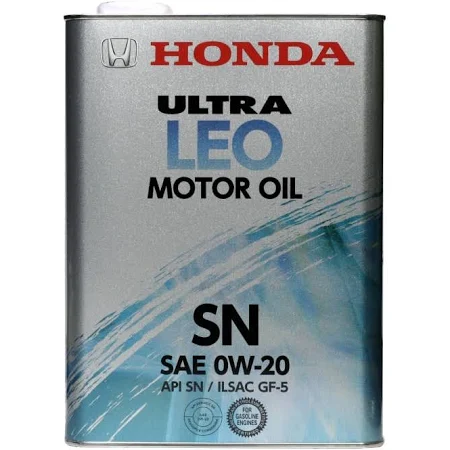 HONDA 08217-99974 ULTRA LEO масло моторное SN/GF-5  0/20  4л