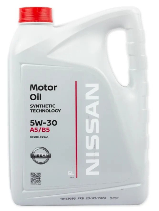 NISSAN KE900-99943R моторное масло синт. 5W-30  5л