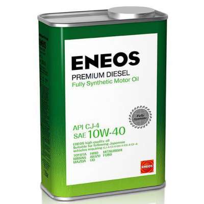 Масло моторное ENEOS Premium Diesel CJ-4 Синтетика 10W-40