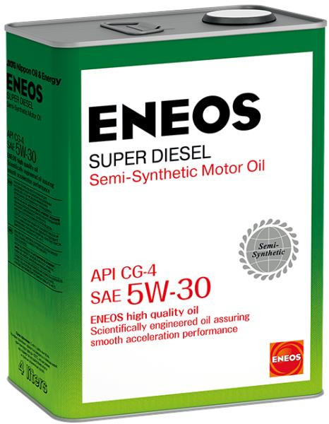 Масло моторное ENEOS Super Diesel CG-4 псинт 5W30