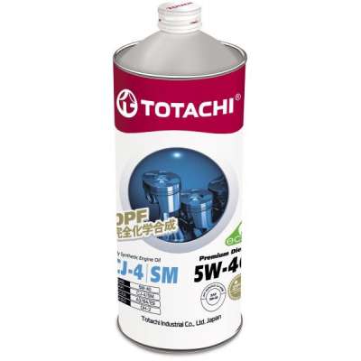 Масло моторное TOTACHI Premium Diesel CJ-4/SM Синтетика 5W40 1л