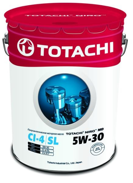 Масло моторное TOTACHI NIRO MD Semi-Synthetic CI-4/SL 5W-30 19,34л