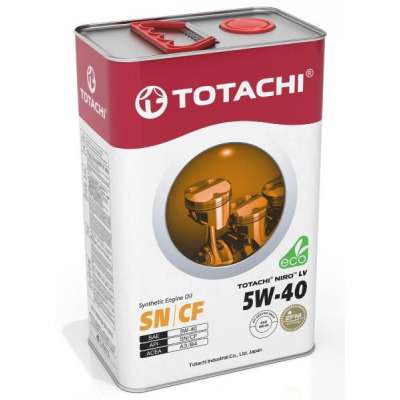 Масло моторное TOTACHI NIRO LV Synthetic SN/CF 5W-40 4л