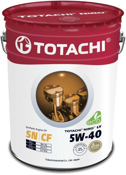 Масло моторное TOTACHI NIRO LV Synthetic SN/CF 5W-40 19л