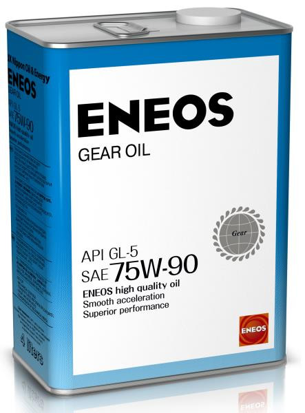 Масло трансмиссионное ENEOS GEAR GL-5 75W90 4л