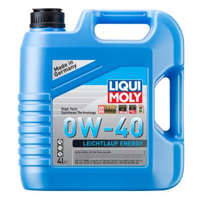 НС-синтетическое моторное масло Liqui Moly Leiсhtlauf Energy 0W-40 4л