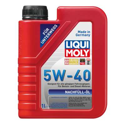 НС-синтетическое моторное масло Liqui Moly Nachfull Oil 5W-40 1л