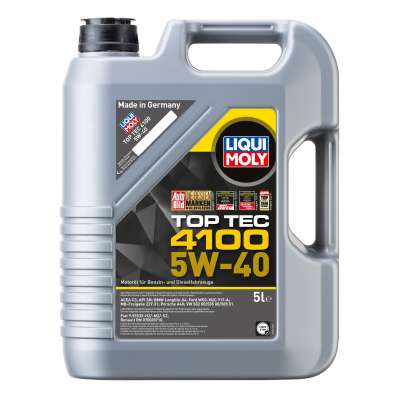 НС-синтетическое моторное масло Liqui Moly Top Tec 4100 5W-40 5л