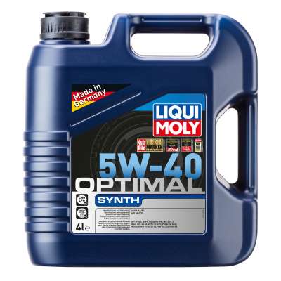НС-синтетическое моторное масло Liqui Moly Optimal Synth 5W-40 4л