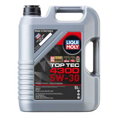 НС-синтетическое моторное масло Liqui Moly Top Tec 4300 5W-30 5л