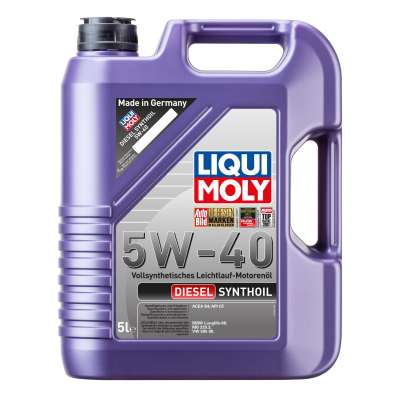 Синтетическое моторное масло Liqui Moly Diesel Synthoil 5W-40 5л