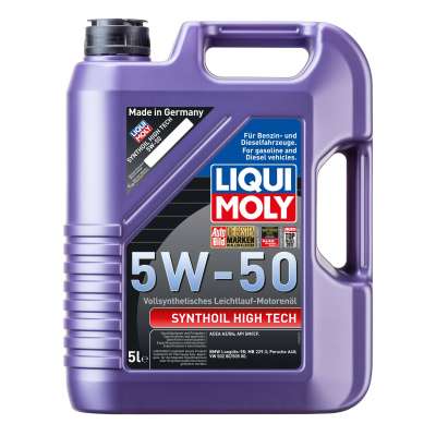 Синтетическое моторное масло Liqui Moly Synthoil High Tech 5W-50 5л