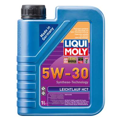 НС-синтетическое моторное масло Liqui Moly Leichtlauf HC 7 5W-30 1л