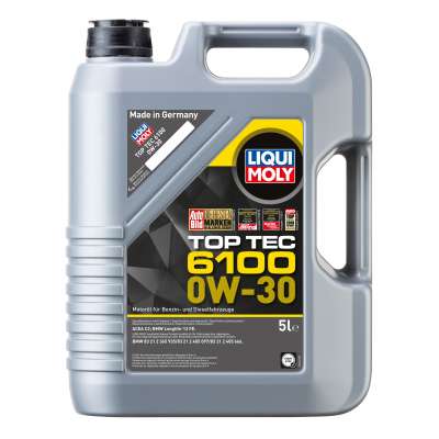 НС-синтетическое моторное масло Liqui Moly Top Tec 6100 0W-30 5л