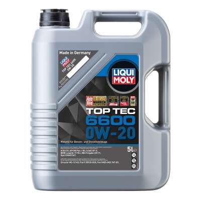 НС-синтетическое моторное масло Liqui Moly Top Tec 6600 0W-20 5л