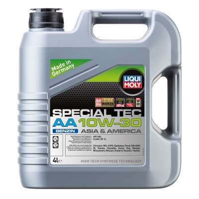 НС-синтетическое моторное масло Liqui Moly Special Tec AA Benzin 10W-30 4л