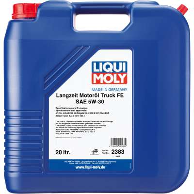 НС-синтетическое моторное масло Liqui Moly Langzeit-Motoroil Truck FE 5W-30 20л