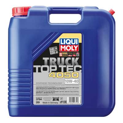 НС-синтетическое моторное масло Liqui Moly Top Tec Truck 4050 10W-40 20л