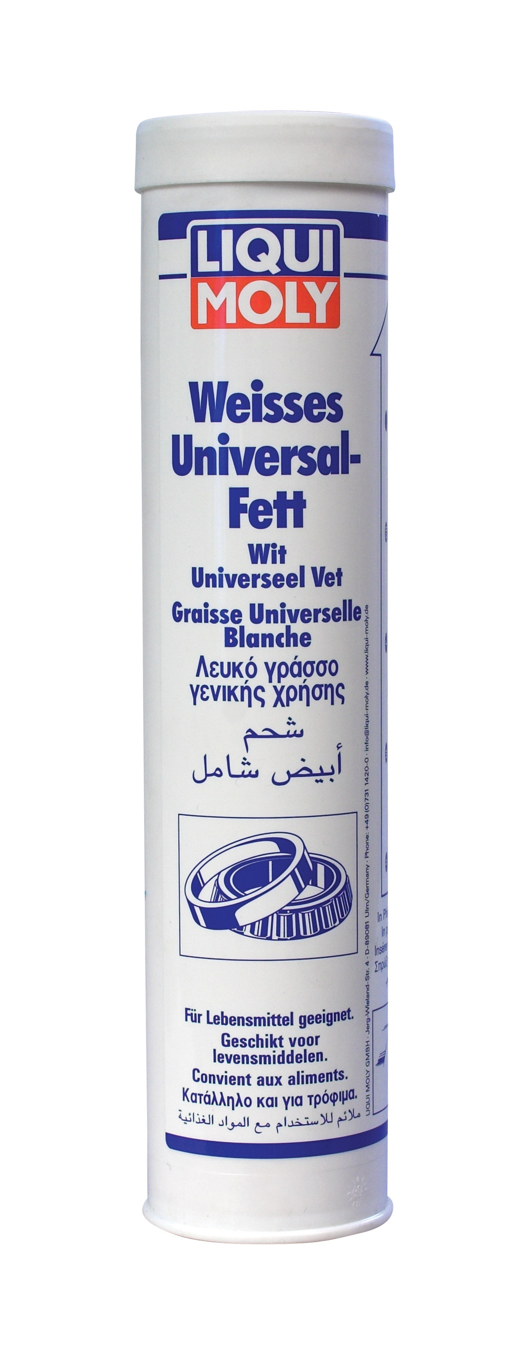 Белая универсальная смазка Liqui Moly Weisses Universal-Fett 0,4кг