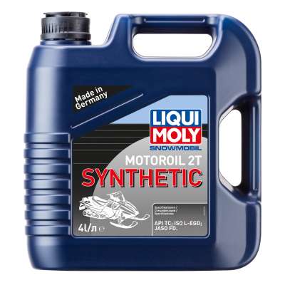 Синтетическое моторное масло для снегоходов Liqui Moly Snowmobil Motoroil 2T Synthetic L-EGD 4