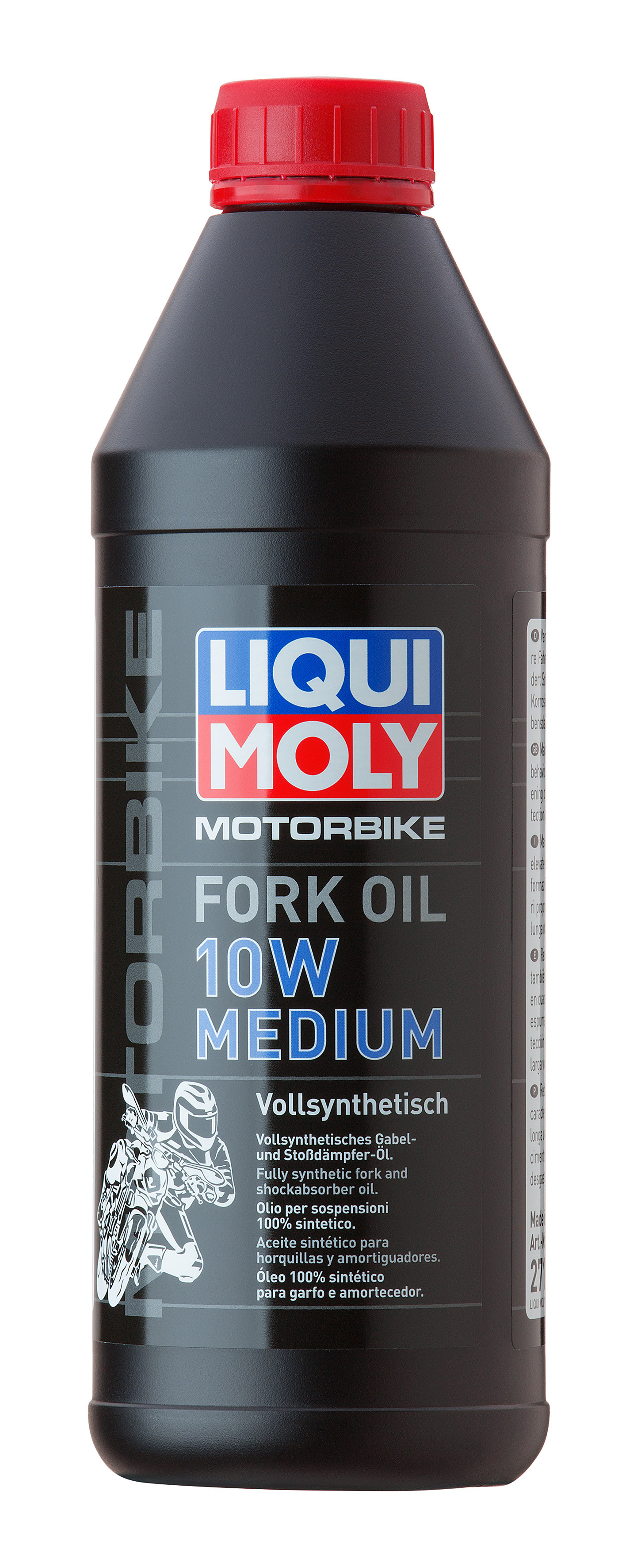 Синтетическое Масло для вилок и амортизаторов Liqui Moly Motorbike Fork Oil Medium 10W 1л