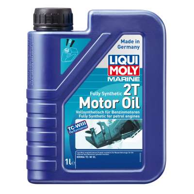 Синтетическое моторное масло для водной техники Liqui Moly Marine Fully Synthetic 2T Motor Oil 1л