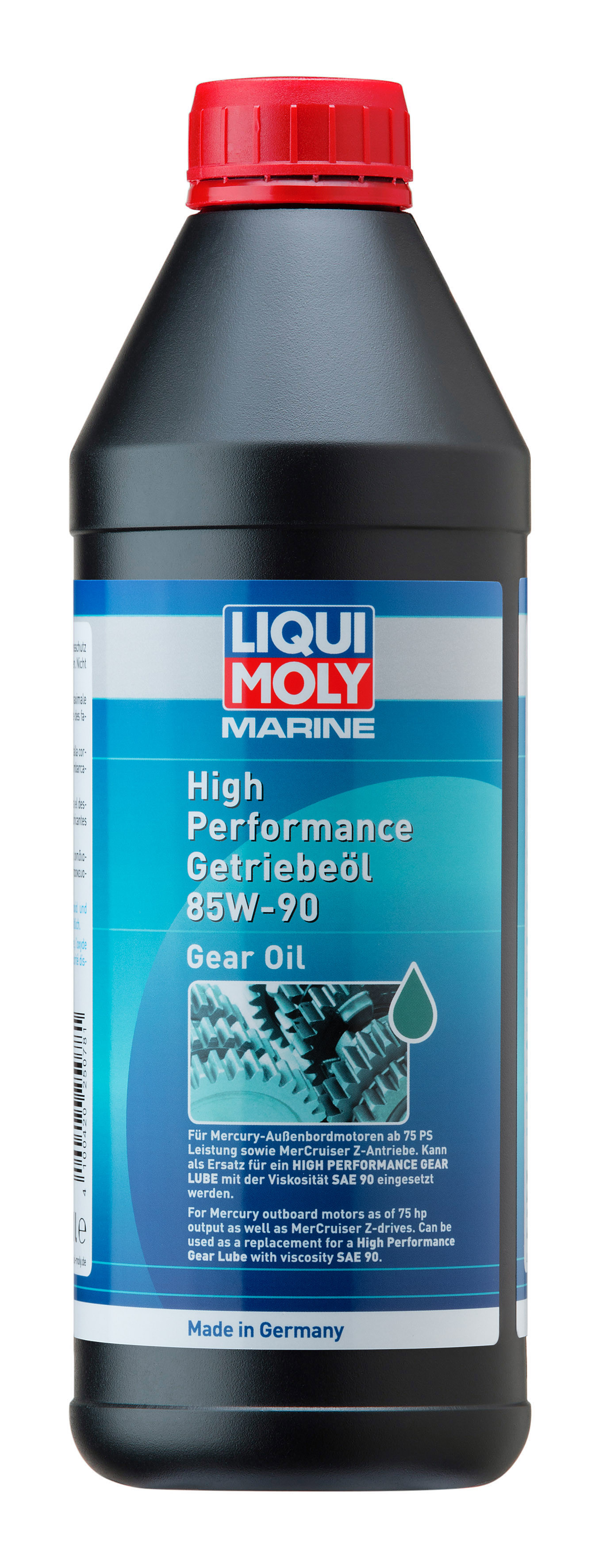 Минеральное трансмиссионное масло для водной техники Liqui Moly Marine High Performance Gear Oil 85W-90 1л