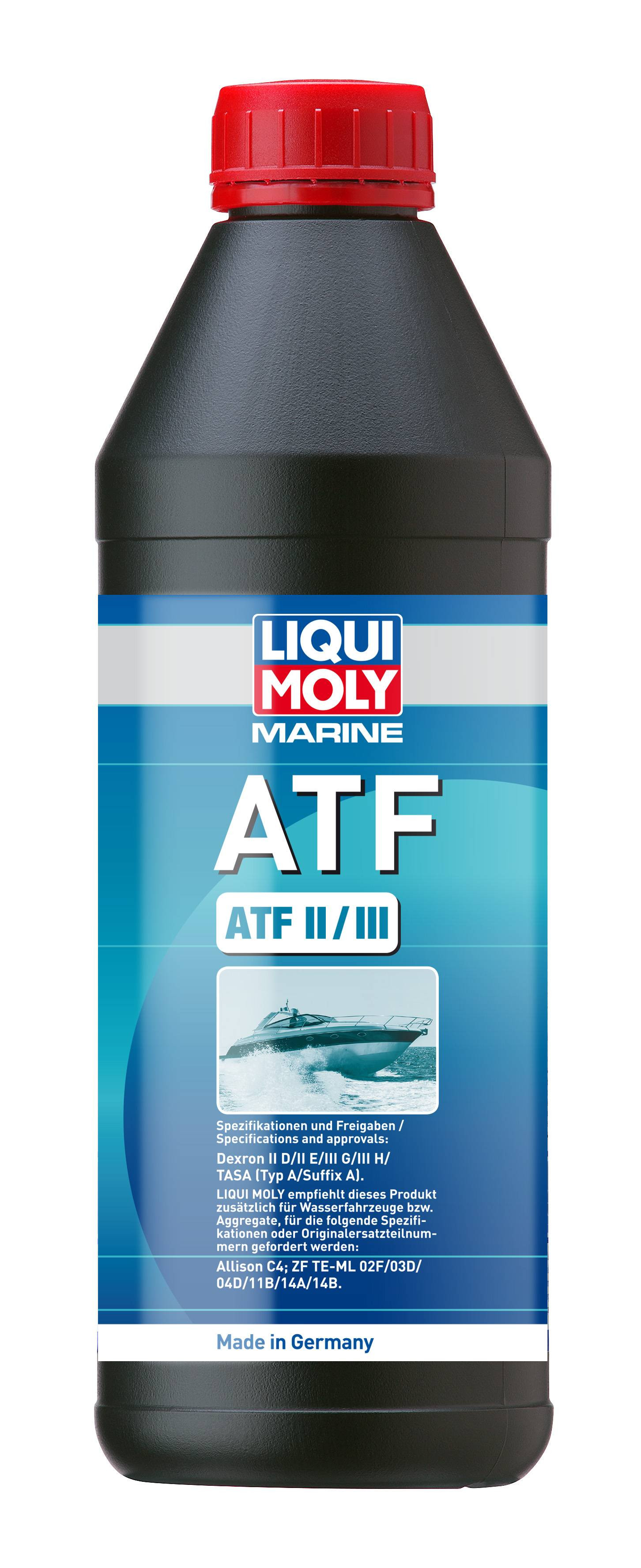 НС-синтетическое трансмиссионное масло для водной техники Liqui Moly Marine ATF 1л