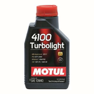 Моторное масло Motul 4100 TURBOLIGHT 10W-40