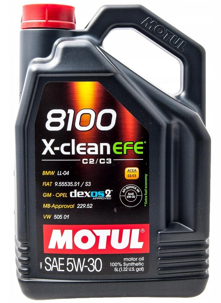 Моторное масло Motul 8100 X-CLEAN EFE 5W-30