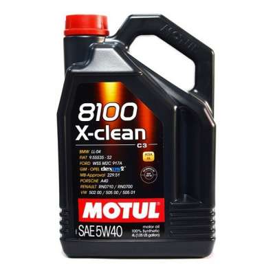 Моторное масло Motul 8100 X-CLEAN 5W-40