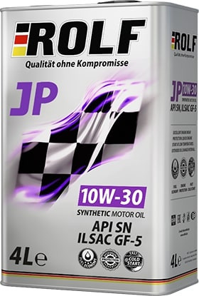 Моторное масло ROLF JP SAE 10W-30 ILSAC GF-5/API SN