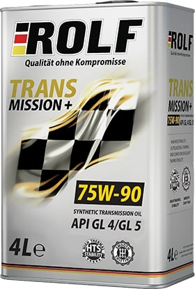 Трансмиссионное масло ROLF TRANSMISSION PLUS 75W-90 GL-4/GL-5